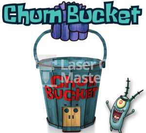 Chum bucket Laser Cut File