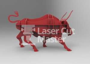 Bull Laser Cut File