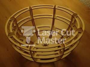 Bowl Laser Cut File