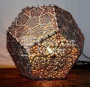 lamp Laser Cut File