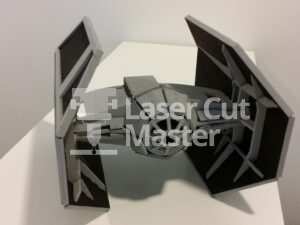 Darth Vader's Tie Advanced Laser Cut File