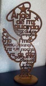 Angel Prayer Laser Cut File