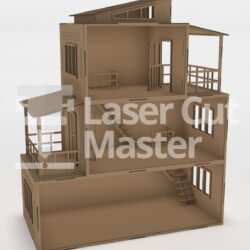 Dollhouse Laser Cut File