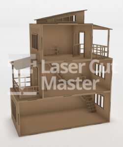 Dollhouse Laser Cut File