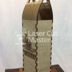 Wine box Laser Cut File