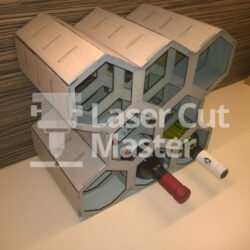 Wine rack Laser Cut File