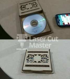 CD Case Laser Cut File