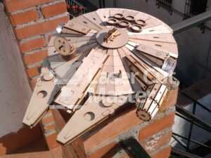 Millennium Falcon Laser Cut File