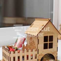 Mini House Laser Cut File