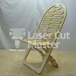 Folding Chair Laser Cut File