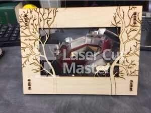 Photo Portrait Laser Cut File