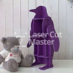 Furniture in the Shape of a Penguin Laser Cut File