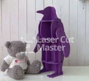 Furniture in the Shape of a Penguin Laser Cut File