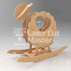 Rocking Sheep Laser Cut File