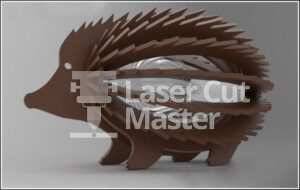 Porcupine Lamp Laser Cut File