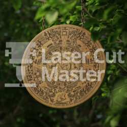 Calendar The Simpsons Laser Cut File