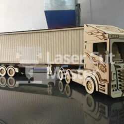 Scania Truck Laser Cut File