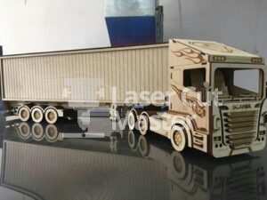 Scania Truck Laser Cut File