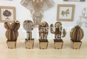 Cactus Laser Cut File