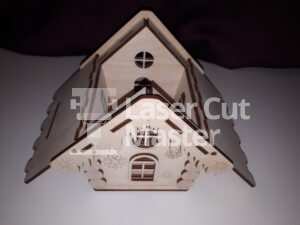 Christmas House Laser Cut File