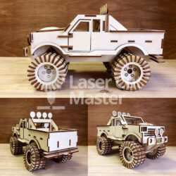 Monster Truck Laser Cut File