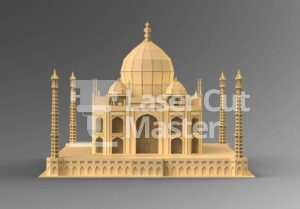 Taj Mahal Laser Cut File
