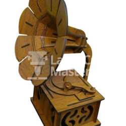 Record Player Laser Cut File