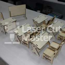 School Room Laser Cut File