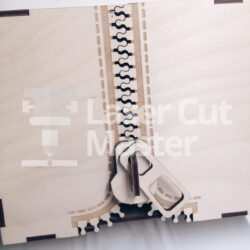 Zipper Box Laser Cut File