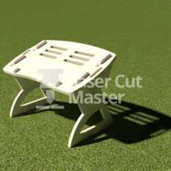 Breakfast Table Laser Cut File