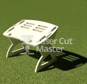 Breakfast Table Laser Cut File