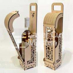 Wine Box Laser Cut File