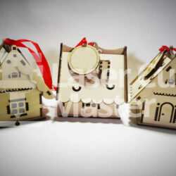 Houses Laser Cut File