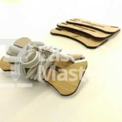 Headphone organizer Laser Cut File