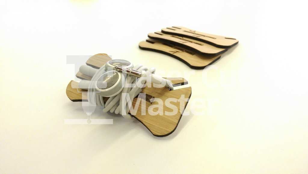 Headphone organizer Laser Cut File