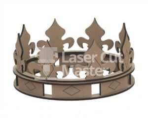 Crown king Laser Cut File