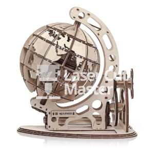 Globe Earth Laser Cut File