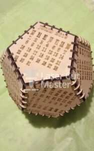 Calendar Laser Cut File