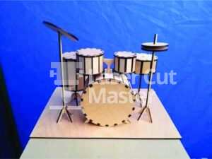 Drums Laser Cut File