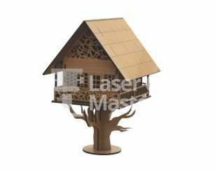 Bird house Laser Cut File