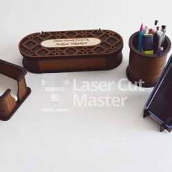 desk set Laser Cut File