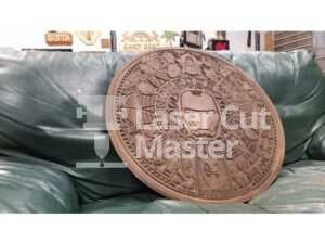 Calendar Iron man Laser Cut File