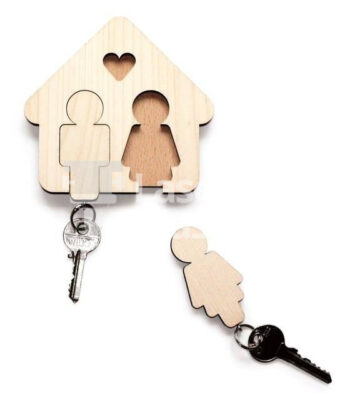 Couple Keychain Laser Cut File