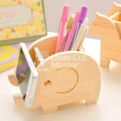 Elephant paper holder Laser Cut File