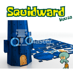 Squidward's House Laser Cut File