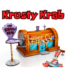 Krusty Crustacean Restaurant Laser Cut File