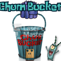 Chum bucket Laser Cut File