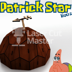 Patrick's House Laser Cut File