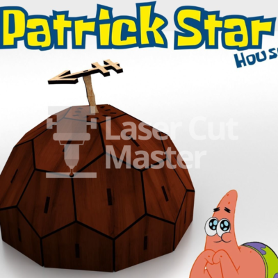 Patrick's House Laser Cut File