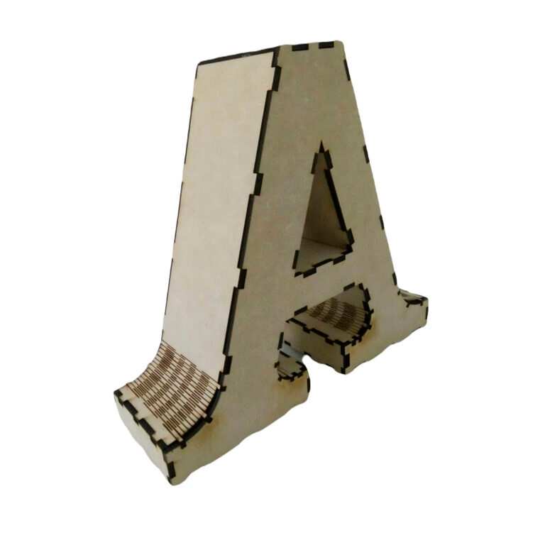 Laser cut file for a gift box with detailed and decorative pattern.